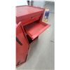 Image 6 : Snap-on Vintage Right Hand Side Cabinet with Hinged Door, Chrome Handle, Lock and Drawers