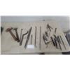 Image 1 : Assortment of Hand Tools Including Ball-Peen Hammers, Pry Bars, Chisels, Punches