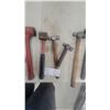 Image 4 : Assortment of Hammers and Mallets Including Ball-Peen, Cross-Peen, Rubber, Brass