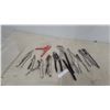 Image 1 : Assortment of Pliers Including Vise-Grip Locking, Channellock Tongue-and-Groove, Slip-Joint and Mor