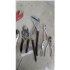 Image 3 : Assortment of Pliers Including Vise-Grip Locking, Channellock Tongue-and-Groove, Slip-Joint and Mor
