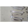 Image 4 : Assortment of Snap-On and Mac Tools Combination Wrenches, SAE, 16 Pieces
