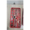 Image 2 : Blue point Tap and Die set in case with Dies, Taps, Die Stocks, and Tap Wrench