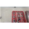 Image 5 : Blue point Tap and Die set in case with Dies, Taps, Die Stocks, and Tap Wrench