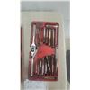 Image 6 : Blue point Tap and Die set in case with Dies, Taps, Die Stocks, and Tap Wrench