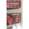 Image 8 : Blue point Tap and Die set in case with Dies, Taps, Die Stocks, and Tap Wrench