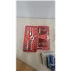 Image 2 : Tap and Die Set in Red Case with Additional Taps, Dies, T-Handle Tap Wrenches