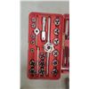 Image 3 : Tap and Die Set in Red Case with Additional Taps, Dies, T-Handle Tap Wrenches