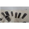 Image 3 : 20 Snap-on and Mac Steel Impact Deep Sockets, 3/8” Drive