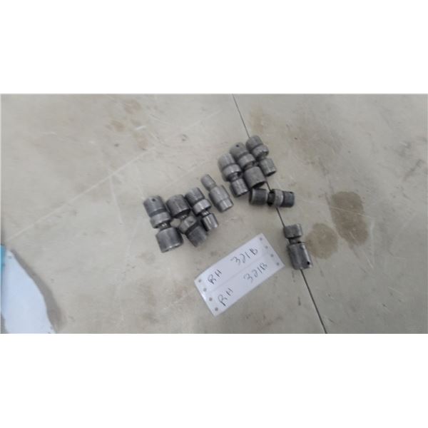 Snap-On and Mac Universal Joint Swivel Socket Adapters, Assorted Sizes 3/8”