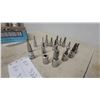 Image 4 : 19 Snap on Chrome Vanadium Hex and Torx Bit Sockets, 3/8” Drive