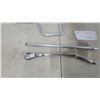 Image 4 : Snap on Chrome Flex-Head Ratchet Wrench, Socket Extension Bar,12” and Speed Wrench with Crank