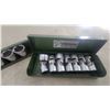 Image 2 : 3/8” Universal Joint Socket Set, Impact Sockets, Ratchet, and T-Bar