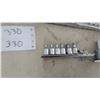 Image 3 : 1/4” Drive Socket Sets With Torx and Hex Bits, Wheel Nut Wrench, Bit Driver