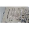 Image 2 : 45 Assortment of Combination and Open-End Wrenches, Proto, S-K, Alloy Steel, Forged USA