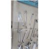 Image 9 : 45 Assortment of Combination and Open-End Wrenches, Proto, S-K, Alloy Steel, Forged USA