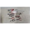 Image 1 : Assorted Pliers, Wire Strippers, and Crescent Adjustable Wrenches Including Heavy Duty