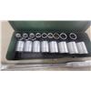 Image 3 : 1/2” Drive Sockets, Ratchet, Breaker Bar, and Assorted Sockets