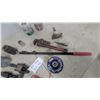 Image 3 : Assorted Tools: Pipe Wrench, Gear Puller, and Sockets