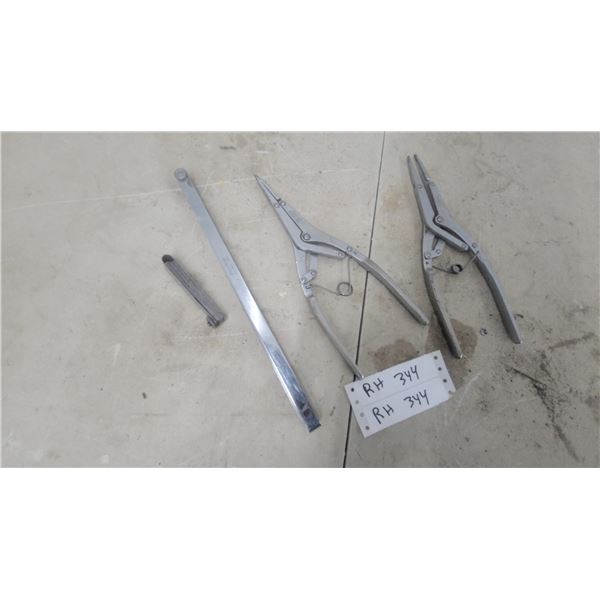 Blue-Point snap on Circlip Pliers PR-2010SA and PR-8SA, Feeler Gauges FB-12A and FB-24A