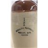 Image 2 : 1/2 Gallon Medalta Potteries LTD Redcliff Alberta Canada Stoneware Crock Whiskey Jug