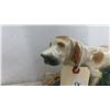 Image 2 : Rare Large MCM TV Lamp Ceramic Hunting Dog Irish Point Setter, Works! 13” Length