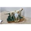 Image 3 : Rare Large MCM TV Lamp Ceramic Hunting Dog Irish Point Setter, Works! 13” Length