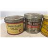 Image 3 : 9 Vintage Tobacco Tins: Dominion, Old Chum, Wills, Chateau Gay, MacDonald's, Daily Mail