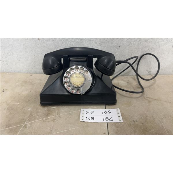 1940s Northern Electric Model 302 Rotary Bakelite Phone