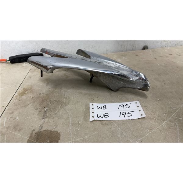 1954 Pontiac Chieftain Car Chrome Hood Emblem
