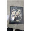 Image 2 : Pair of Gideon Rosenthal Framed Monochrome Nude Art Prints, Signed 11”×14”