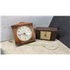 Image 11 : Assortment of Vintage Clocks Including Norco Rococo Revival Mantel, Mathey Wall Clock