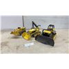 Image 1 : Tonka Mighty Front Loader, Mighty Shovel Excavator, and Mighty Dozer Toy Vehicles