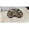 Image 1 : Antique Massey Cast Iron Implement Seat, Late 19th to Early 20th Century