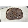 Image 2 : Antique Cast Iron Tractor Implement Seats, Set of 2