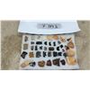 Image 1 : Collection of Lithic Artifacts, Stone Tools, Projectile Points and Flakes in Chert, Flint