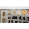 Image 6 : Collection of Lithic Artifacts, Stone Tools, Projectile Points and Flakes in Chert, Flint