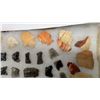 Image 7 : Collection of Lithic Artifacts, Stone Tools, Projectile Points and Flakes in Chert, Flint