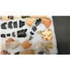 Image 4 : Collection of Prehistoric Lithic Artifacts, Chert and Obsidian Stone Tools and Flakes