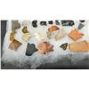 Image 6 : Collection of Prehistoric Lithic Artifacts, Chert and Obsidian Stone Tools and Flakes