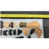 Image 8 : Collection of Prehistoric Lithic Artifacts, Chert and Obsidian Stone Tools and Flakes