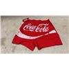 Image 16 : Coca-Cola Brand Knit Boxer Shorts, Red "What You Want," Striped, and Blue Polar Bear, Some with
