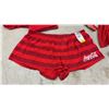 Image 4 : Coca-Cola Brand Knit Boxer Shorts, Red "What You Want," Striped, and Blue Polar Bear, Some with