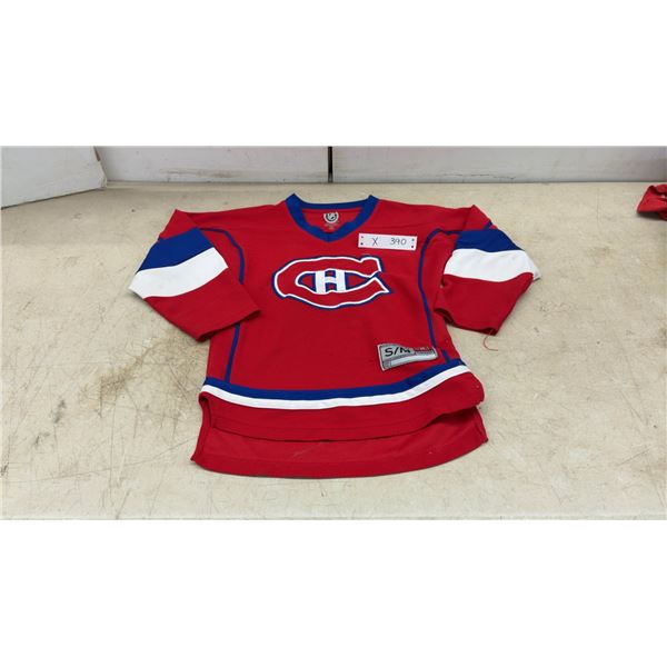 NHL Montreal Canadiens Premier Replica Home Hockey Jersey, Size Youth Small/Medium