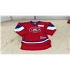 Image 1 : NHL Montreal Canadiens Premier Replica Home Hockey Jersey, Size Youth Small/Medium