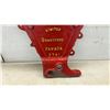Image 7 : Cockshutt Plow Co. Limited Brantford Canada 0741 Cast Iron Drill End, 14 1/2 × 14”