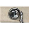 Image 2 : Vintage Chrome utility model H1, S6 Car Spotlight and Handle Assembly, with Wiring, 1940 - 1960’s