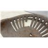 Image 3 : Pair of Antique Cast Iron Tractor Implement Seats, Wheel-Spoke and Slotted Designs