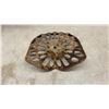 Image 9 : Pair of Antique Cast Iron Tractor Implement Seats, Wheel-Spoke and Slotted Designs