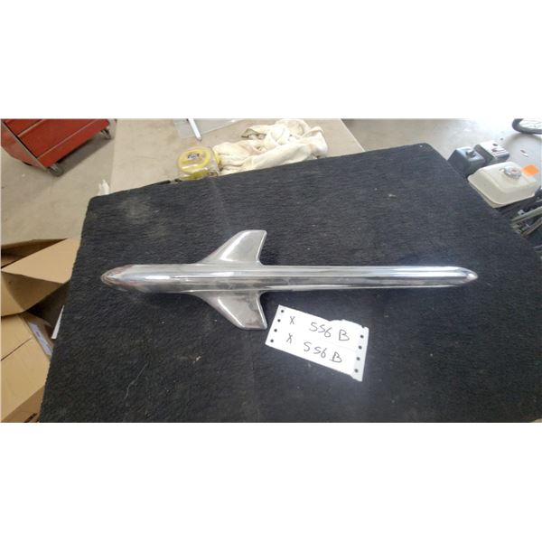 1960s Chevrolet Chrome Hood Ornament, 17”
